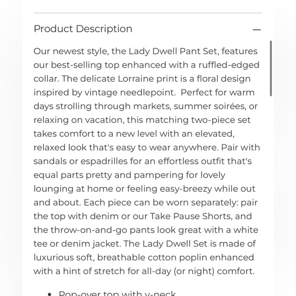 Quiet Culture 2 piece 97% cotton loungewear set Practical, comfortable, stylish - Picture 3 of 16